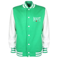 Thumbnail for Boxfit Branded Varsity Jacket