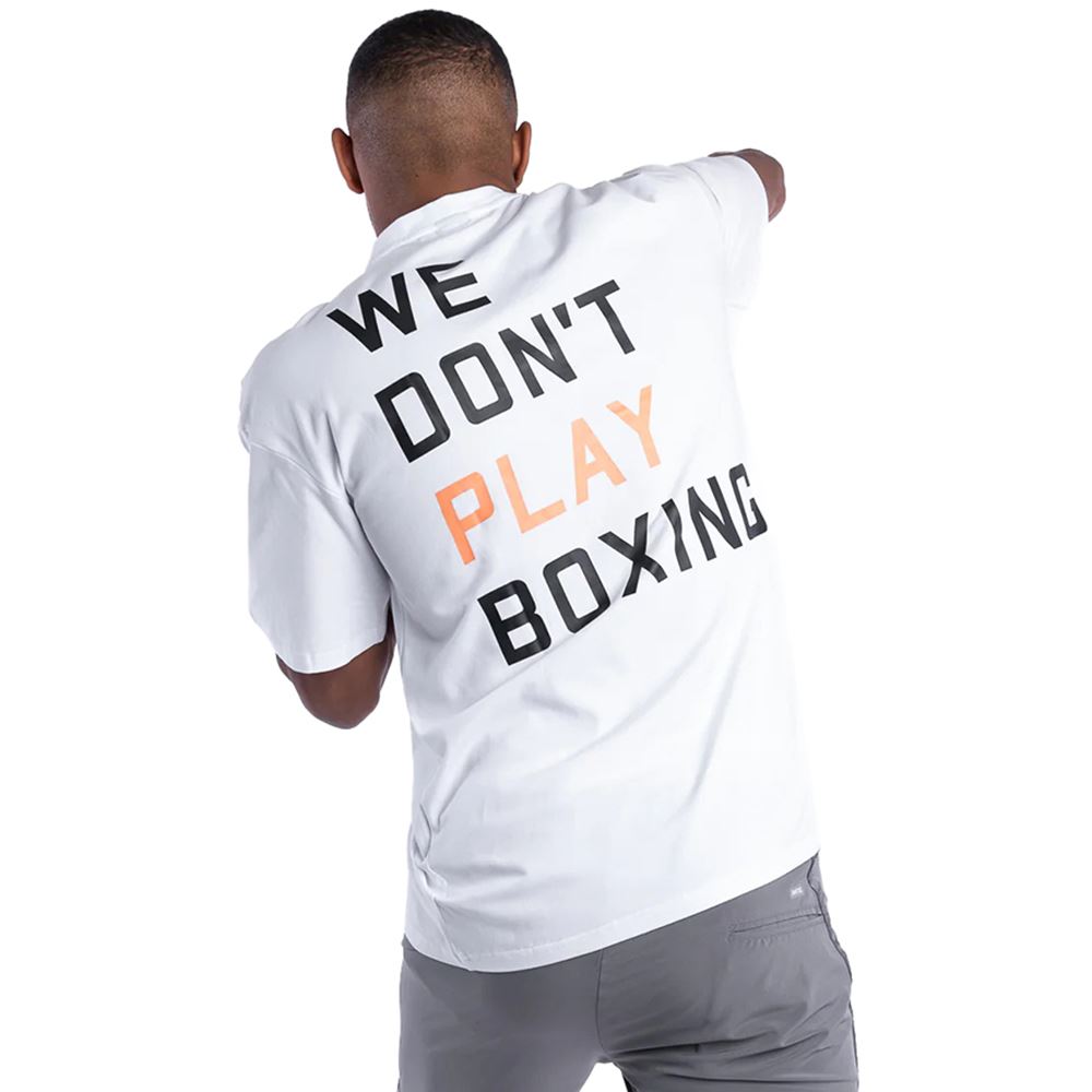 BoxRaw We Don't Play Boxing Oversized T-Shirt