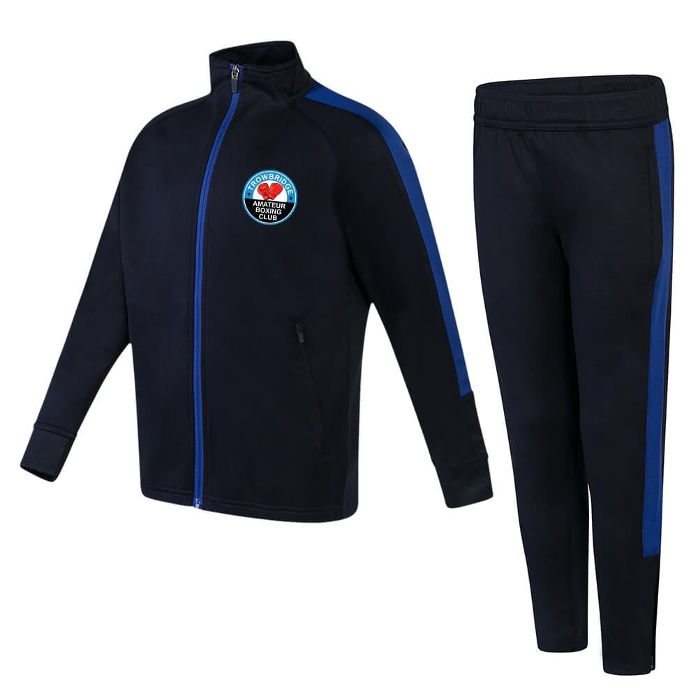 Trowbridge Abc Kids Slim Fit Poly Tracksuit