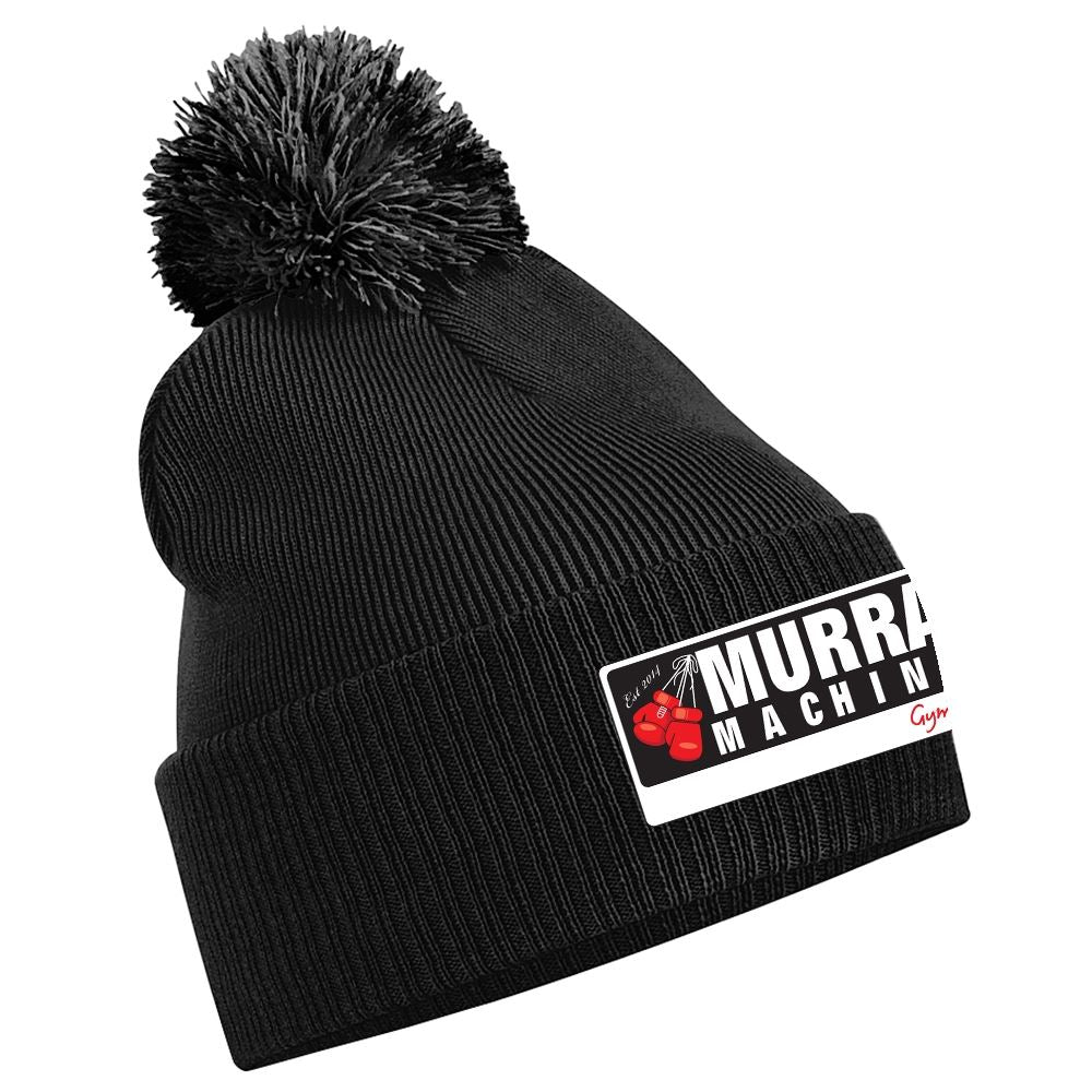 Murray Machines Gym Bobble Hat Black/Grey