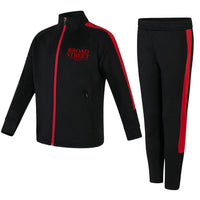 Thumbnail for Broad Street Abc Kids Slim Fit Poly Tracksuit