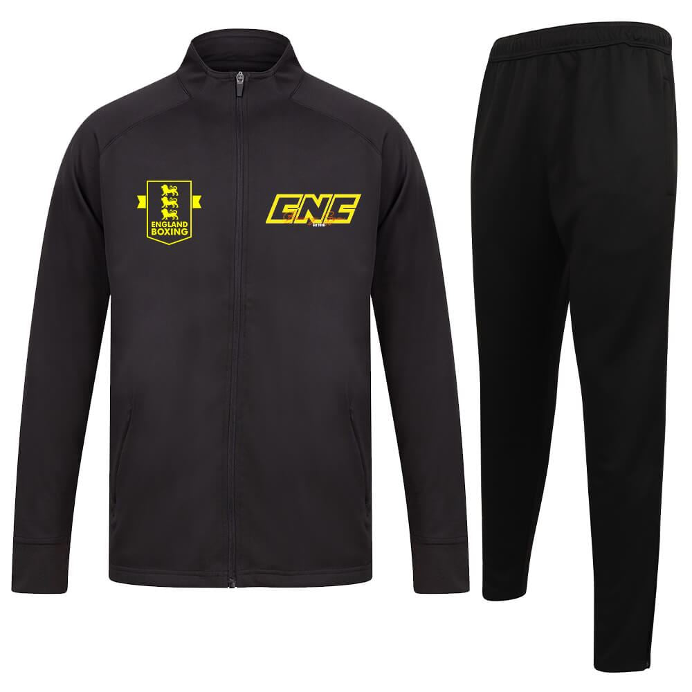 Cnc Boxing Gym Slim Fit Poly Tracksuit