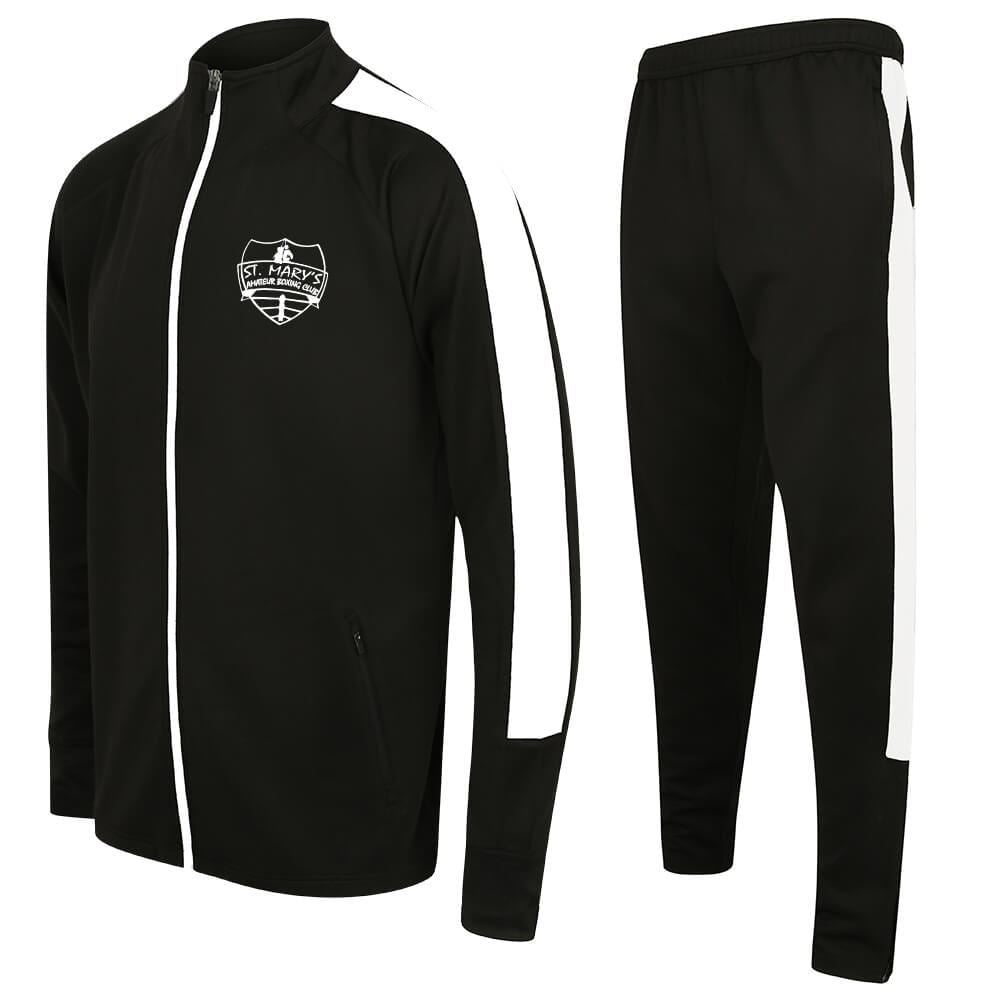 St Mary'S Abc Slim Fit Poly Tracksuit