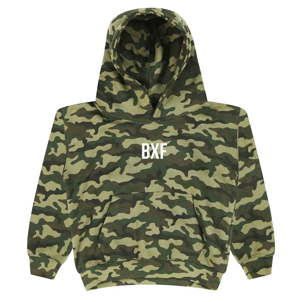 Bxf Kids Camo Hoodie