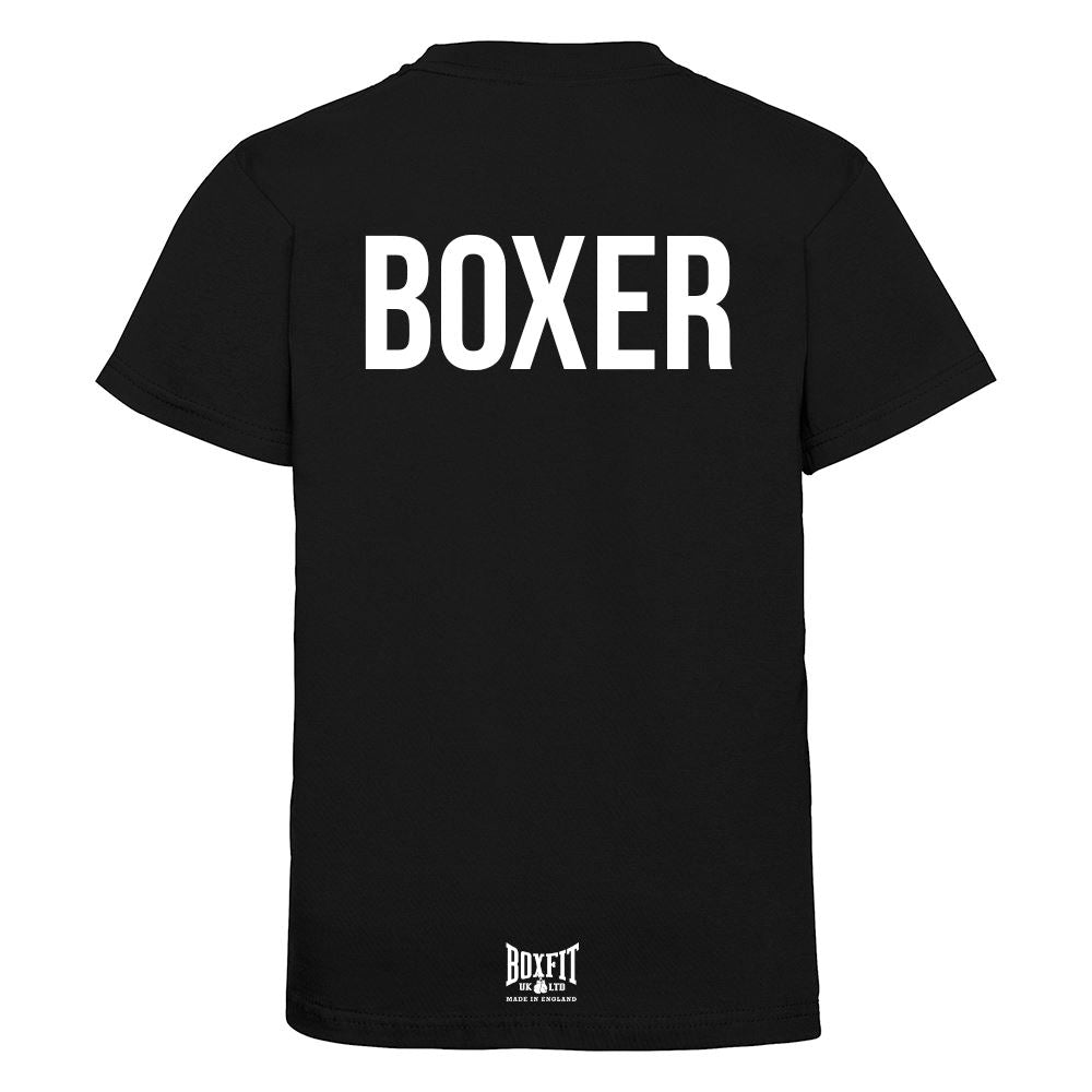 Cambs Police Boxing Kids Cotton Boxer T-Shirt