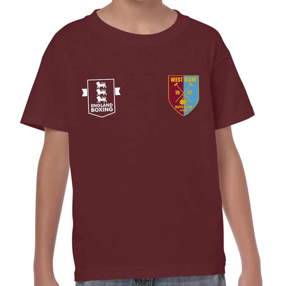 West Ham Boys Club Kids Cotton T-Shirt