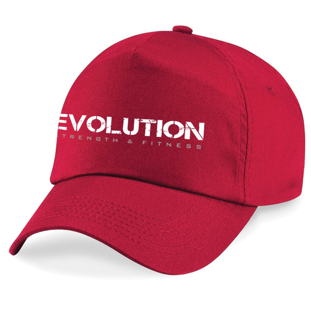 Evolution Abc Baseball Cap Red