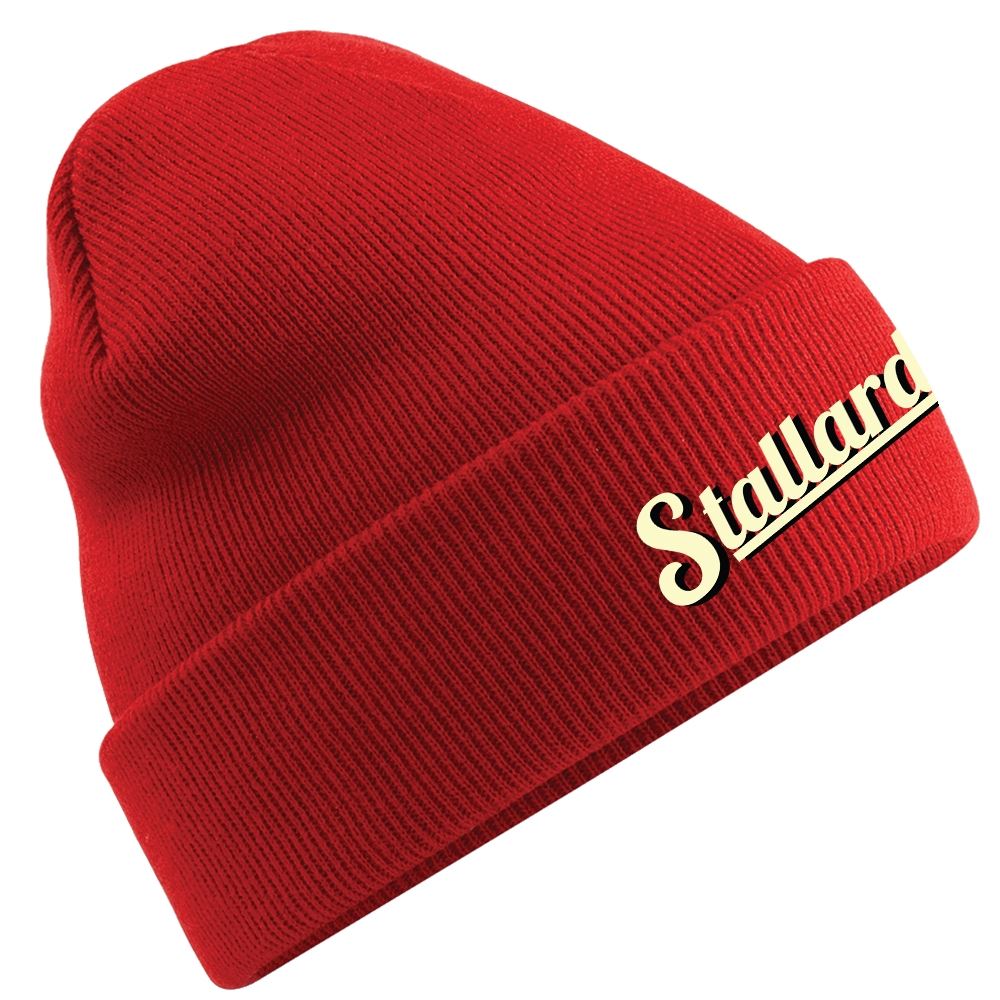 Stallards Gym Wooly Hat Red