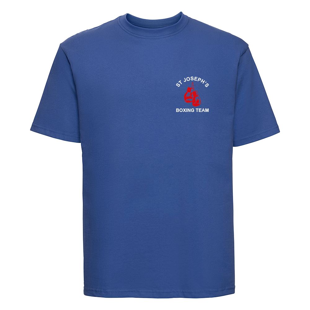 St Josephs ABC Embroidered Cotton T-Shirt