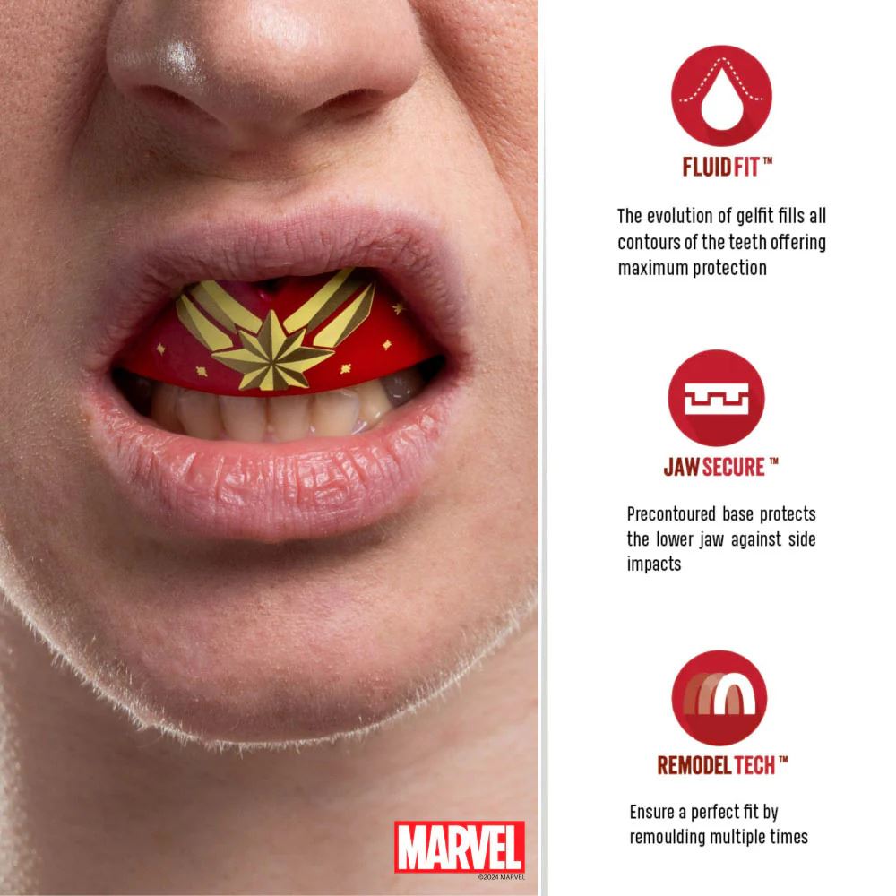 Safejawz Marvel Captain Marvel Mouthguard