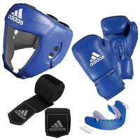 Thumbnail for Adidas Aiba Approved Boxing Set With Gumsheild