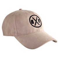 Thumbnail for Bxf Faux Suede 6-Panel Baseball Cap