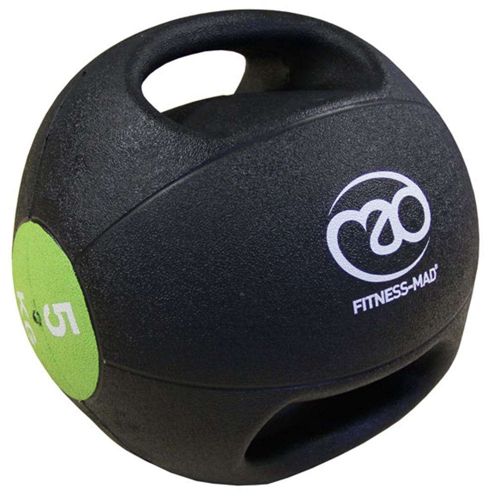 Fitness Mad Double Grip Medicine Ball