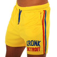 Thumbnail for Kronk Iconic Detroit Applique Lined Shorts