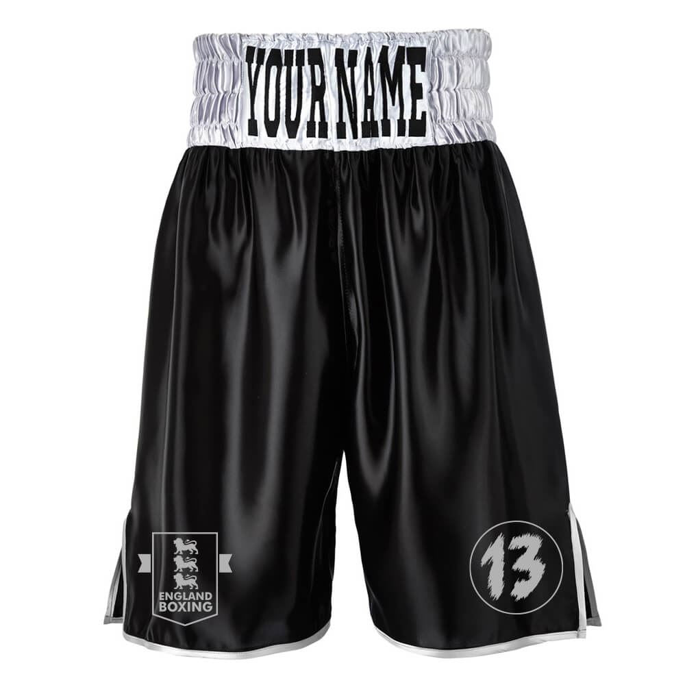 Club 13 Contrast Waistband Boxing Shorts