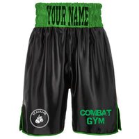 Thumbnail for Combat Gym Satin Boxing Shorts