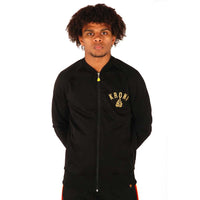 Thumbnail for KRONK Gold Logo One Colour Gloves Full Zip Track Top