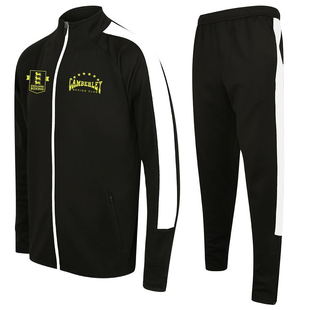 Camberley Boxing Club Slim Fit Poly Tracksuit