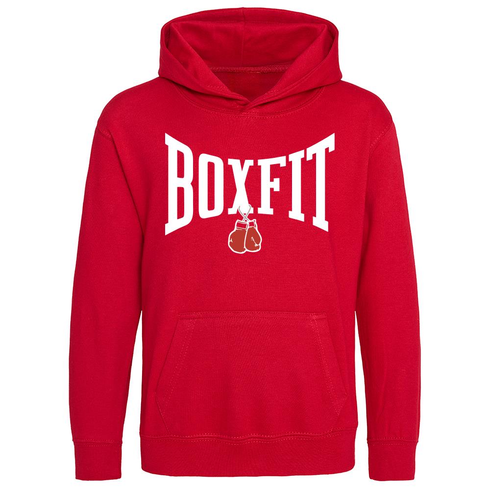 Boxfit Junior Large Logo Branded Hoodie