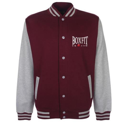 Boxfit Branded Varsity Jacket