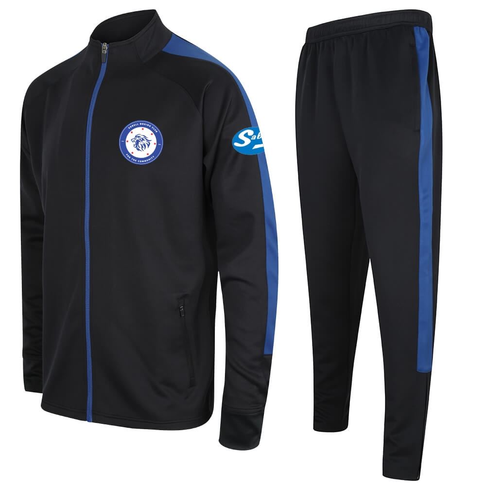 Sobell Abc Slim Fit Poly Tracksuit