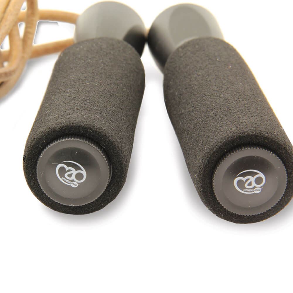 Fitness Mad Leather Weighted Jump Rope