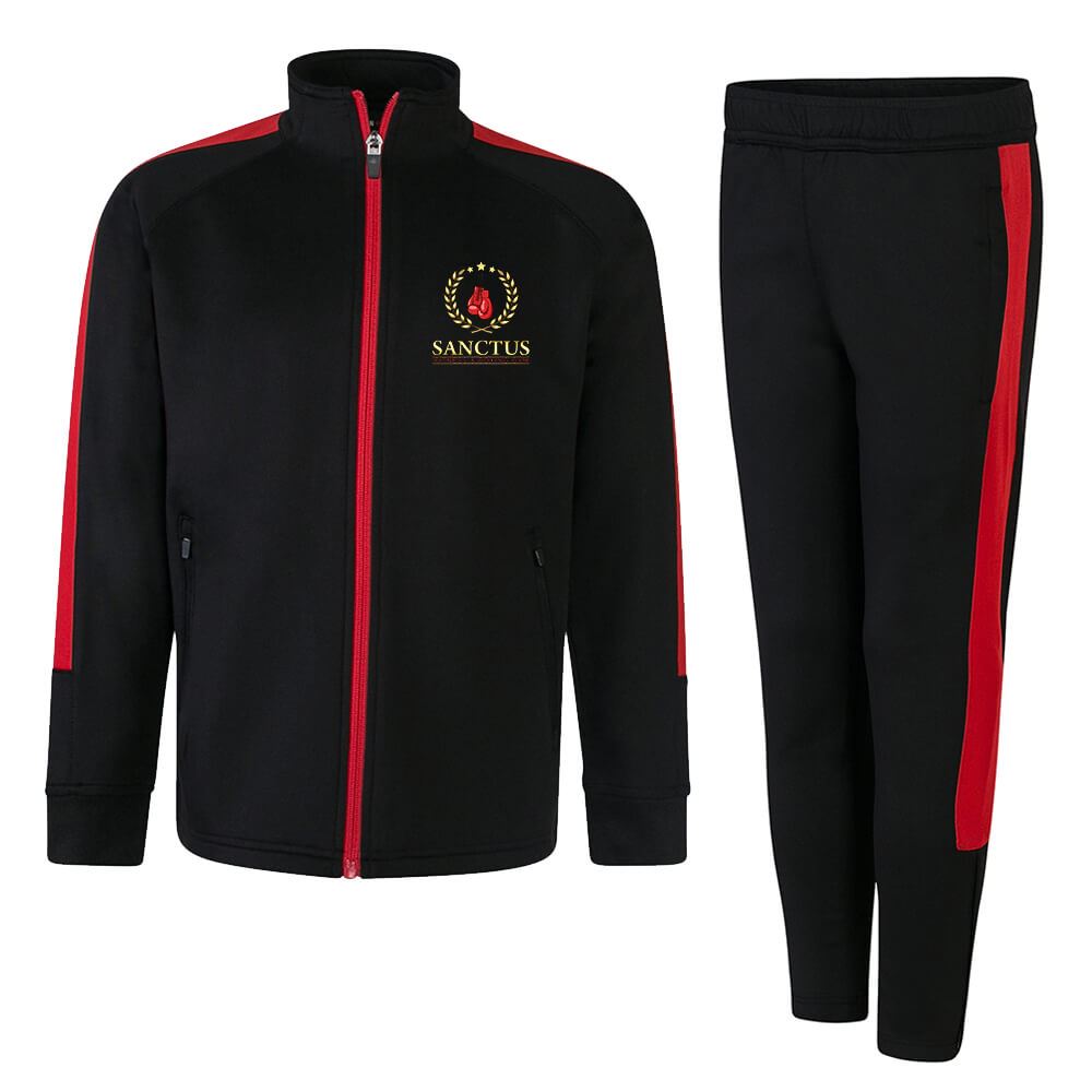 Sanctus Academy Abc Kids Slim Fit Poly Tracksuit