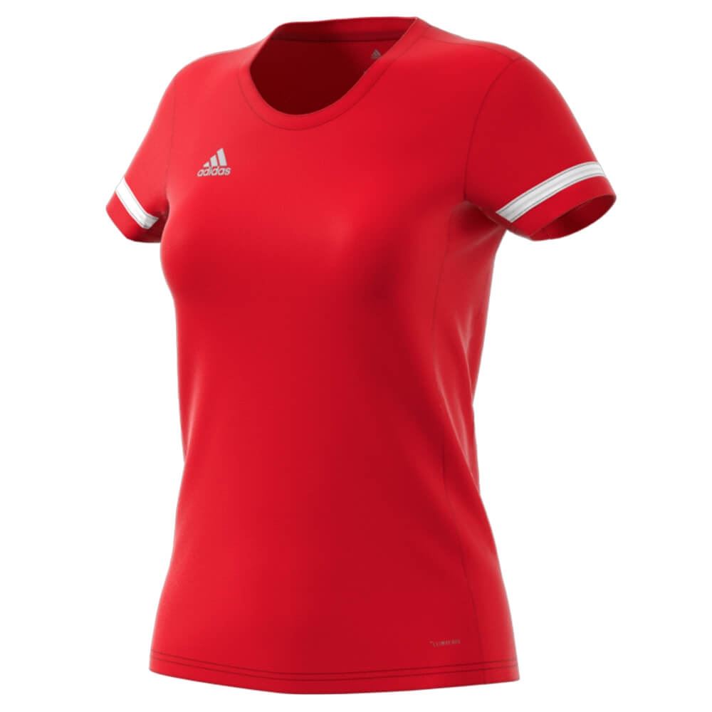 Adidas T19 Womens Short Sleeve Jersey Top