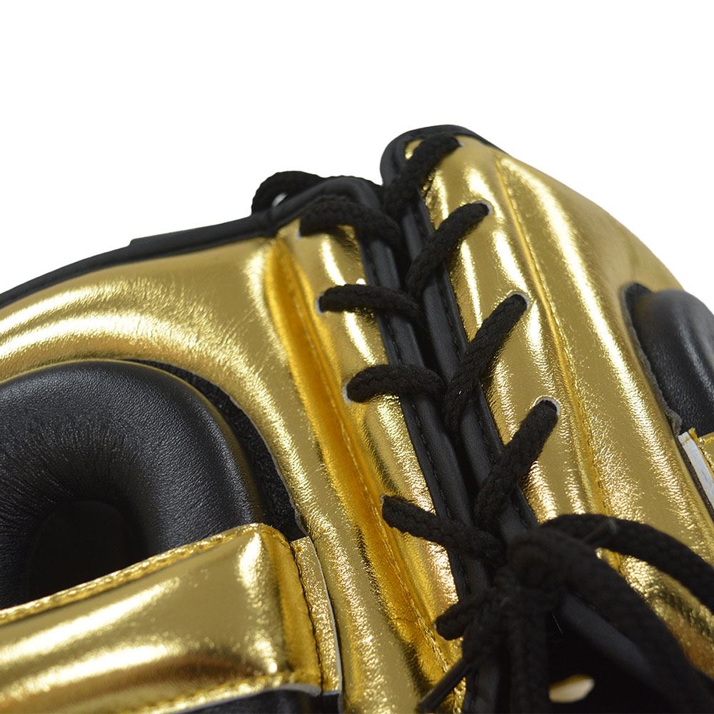 EXCLUSIVE ADIDAS PRO LINE METALLIC HEAD GUARD - GOLD