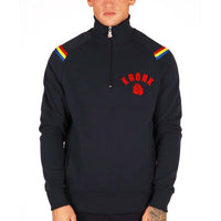 Thumbnail for KRONK One Colour Gloves Quarter Zip Track Top Sweatshirt