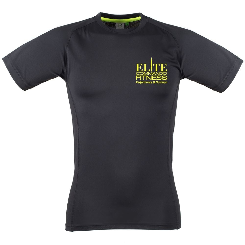 Elite Commando Fitness Slim Fit Sports T-Shirt