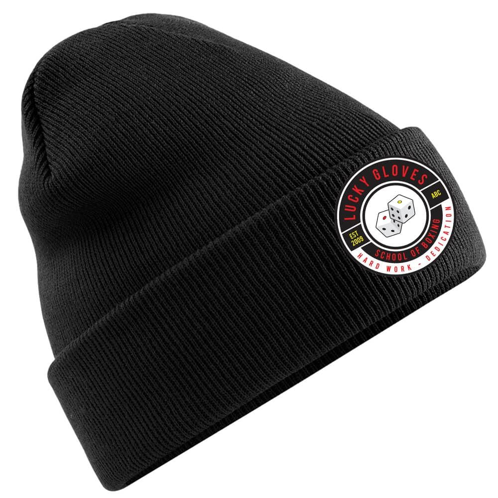 Lucky Gloves Beanie Black