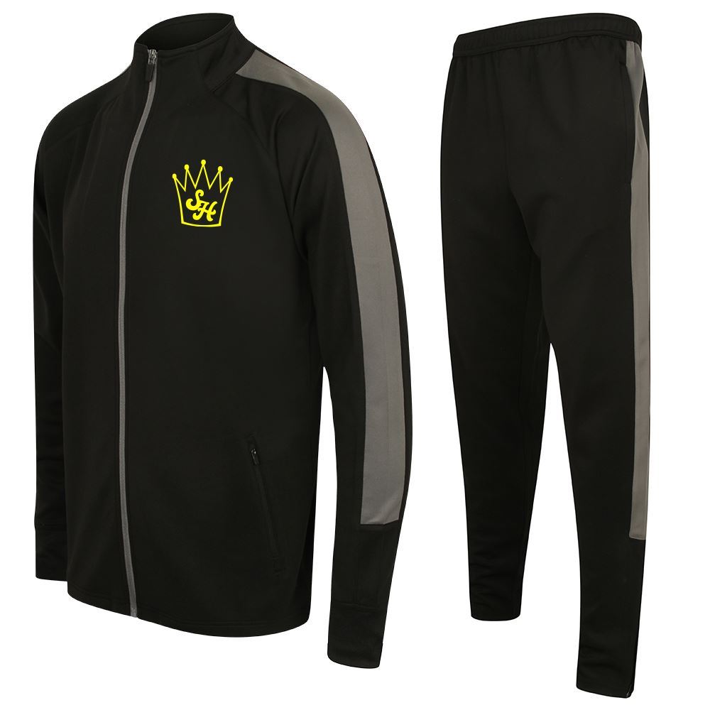 Small Holdings Abc Slim Fit Poly Tracksuit