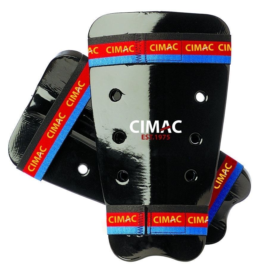 Cimac Dipped Foam Shin Guards - Black