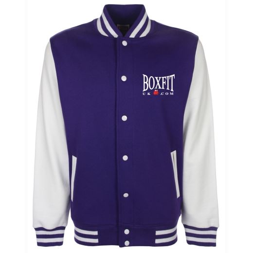 Boxfit Branded Varsity Jacket