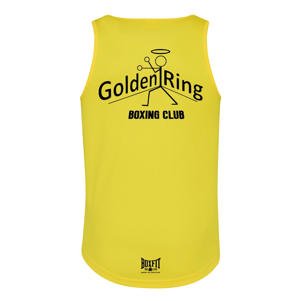 Golden Ring Boxing Club Vest