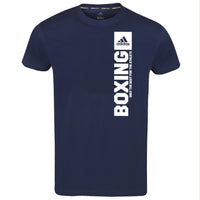 Thumbnail for Adidas Vertical Logo Boxing T-Shirt