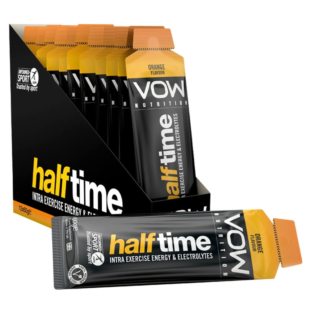 Vow Nutrition Half Time X 12 Sachets - Intra Exercise Energy + Hydration Orange