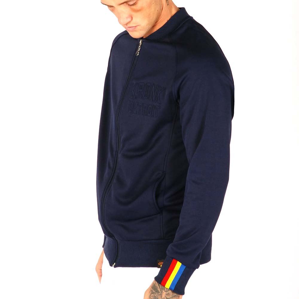 KRONK Iconic Detroit Zip Track Top