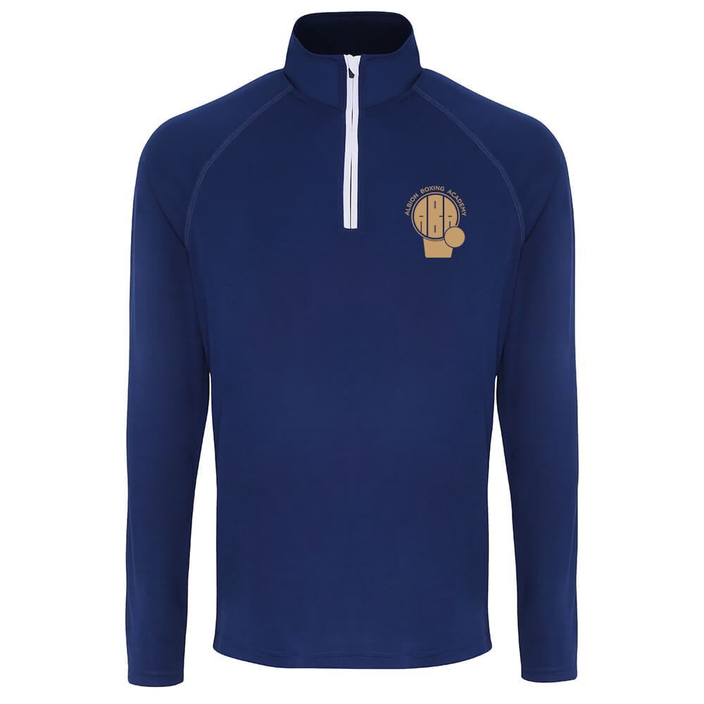 Albion Boxing Academy Performance 1/4 Zip Top