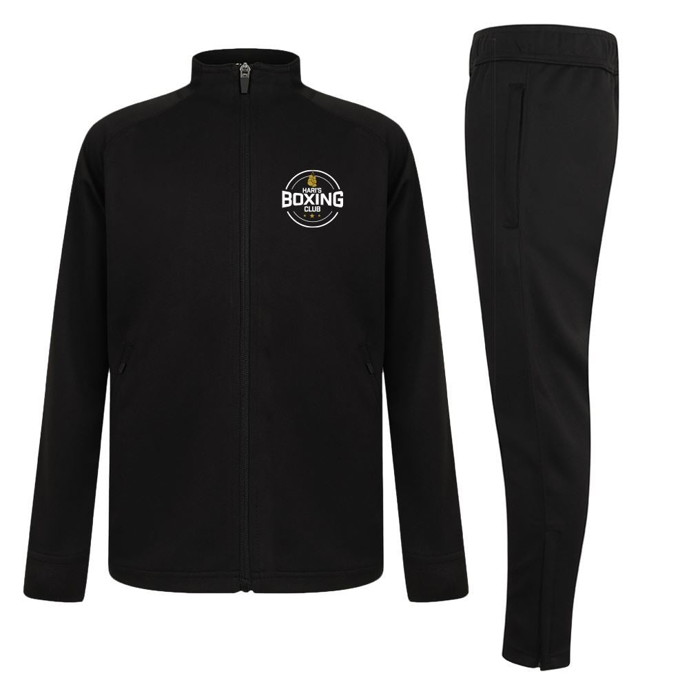 Hari'S Boxing Club Kids Slim Fit Poly Tracksuit