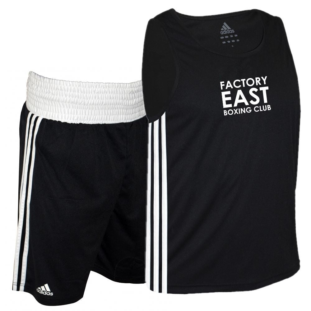 Factory East Boxing Club Ring Vest & Shorts